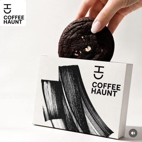 Coffee Haunt cookie box