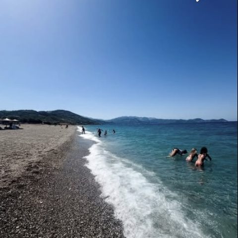 Beach at Mourteri, Evia